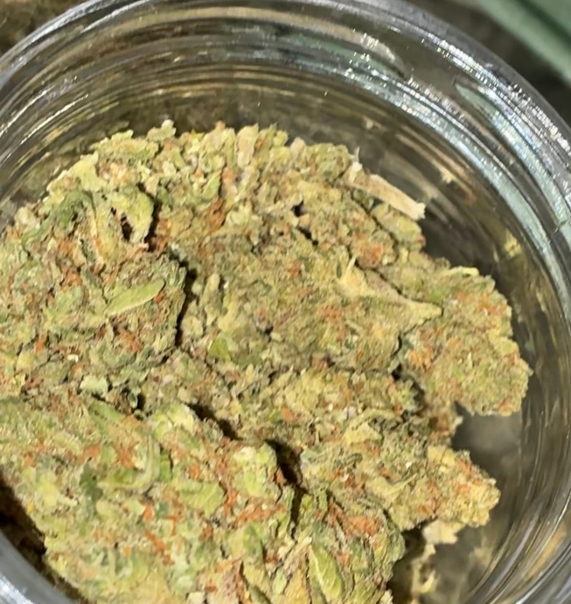 Customer photo review of Black Ice THCA Flower Ounce (28g)