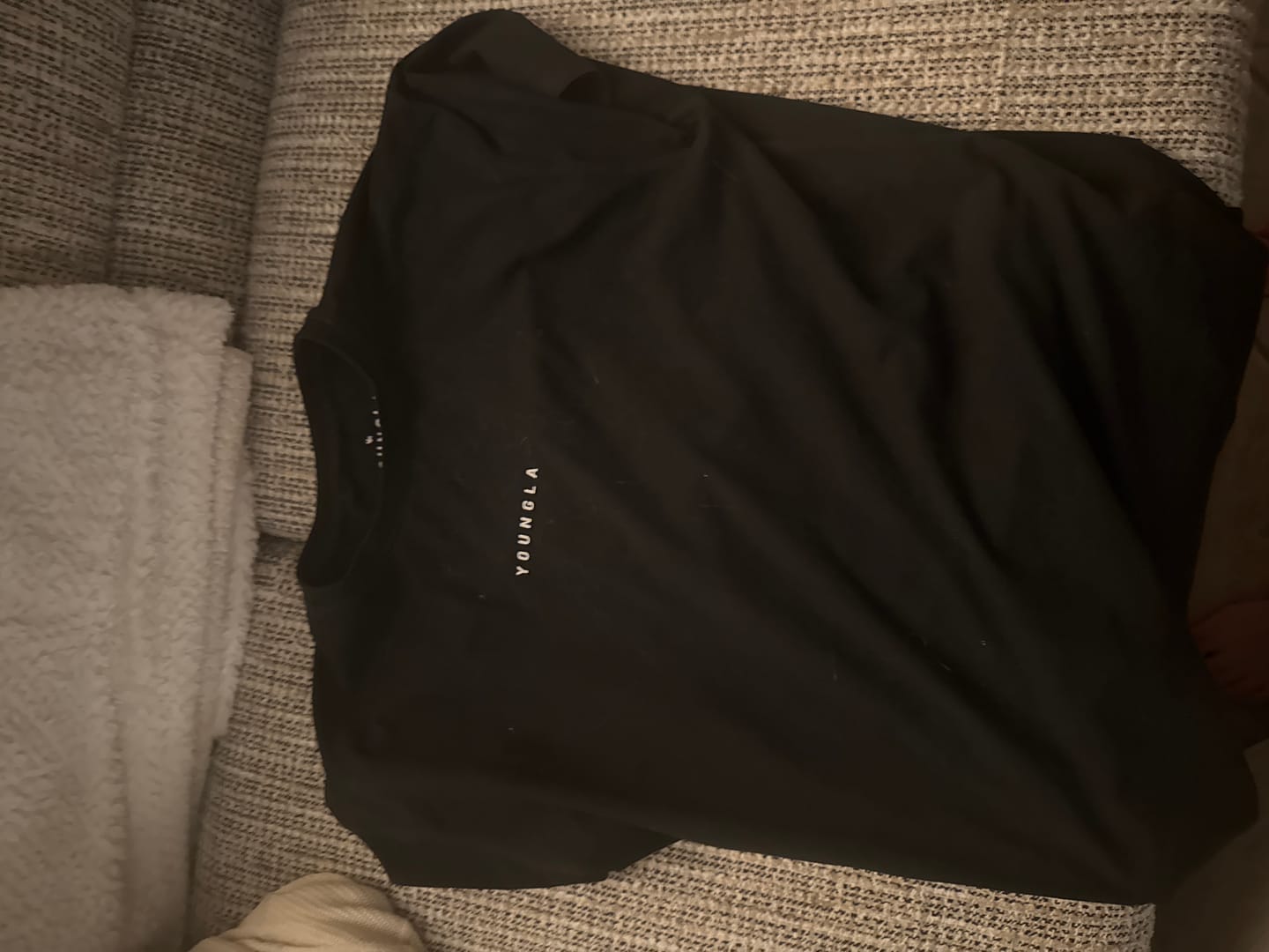 Customer photo review of 401 Essential Jacked Tees
