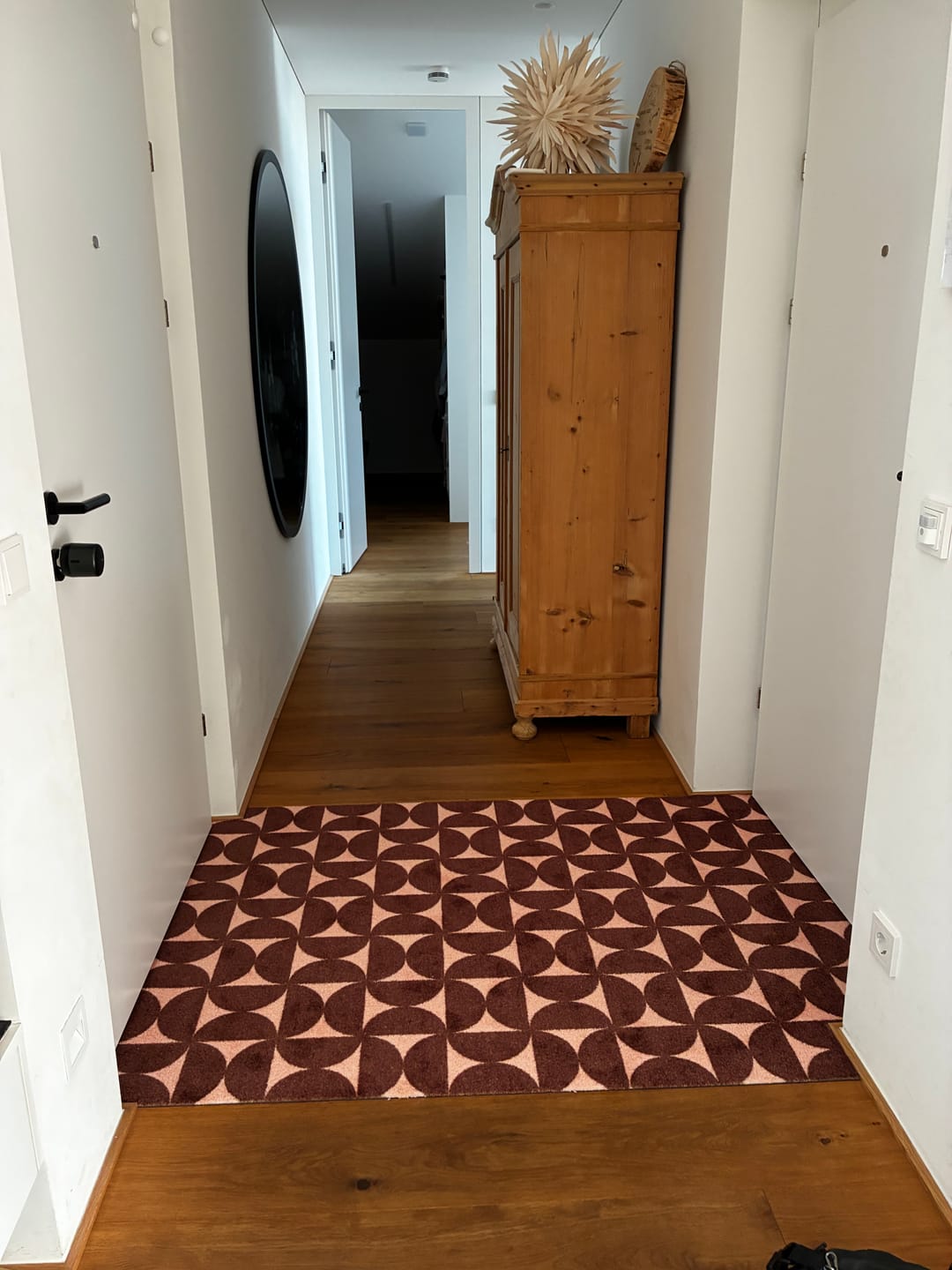 Customer photo review of Arcade Brown - Custom Size