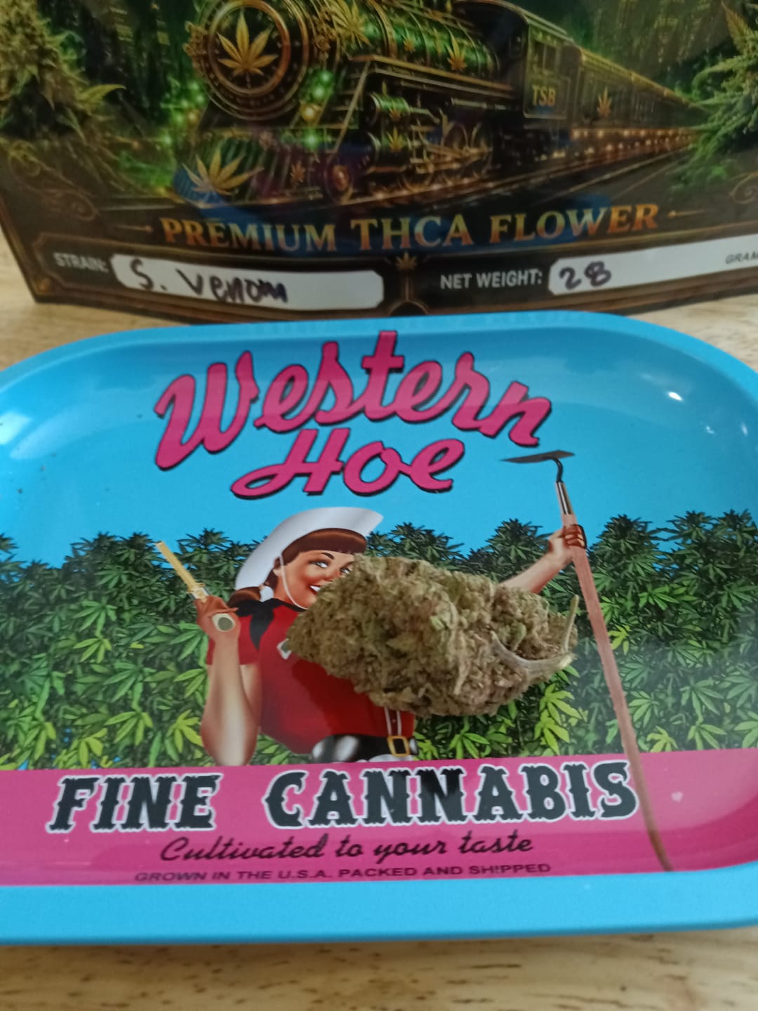Customer photo review of Snake Venom THCA Flower