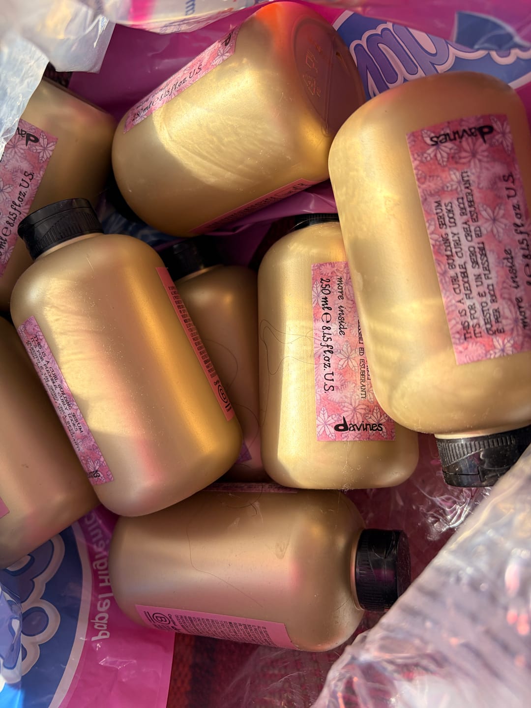 Customer photo review of Crema De Peinar Sérum Crea Rizos More Inside Davines