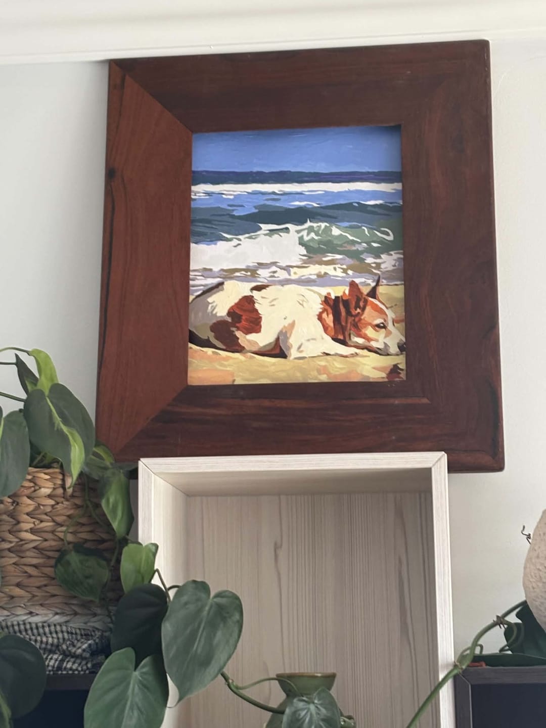 Customer photo review of Custom Paint By Numbers Kit – Turn Your Favorite Photo Into Art