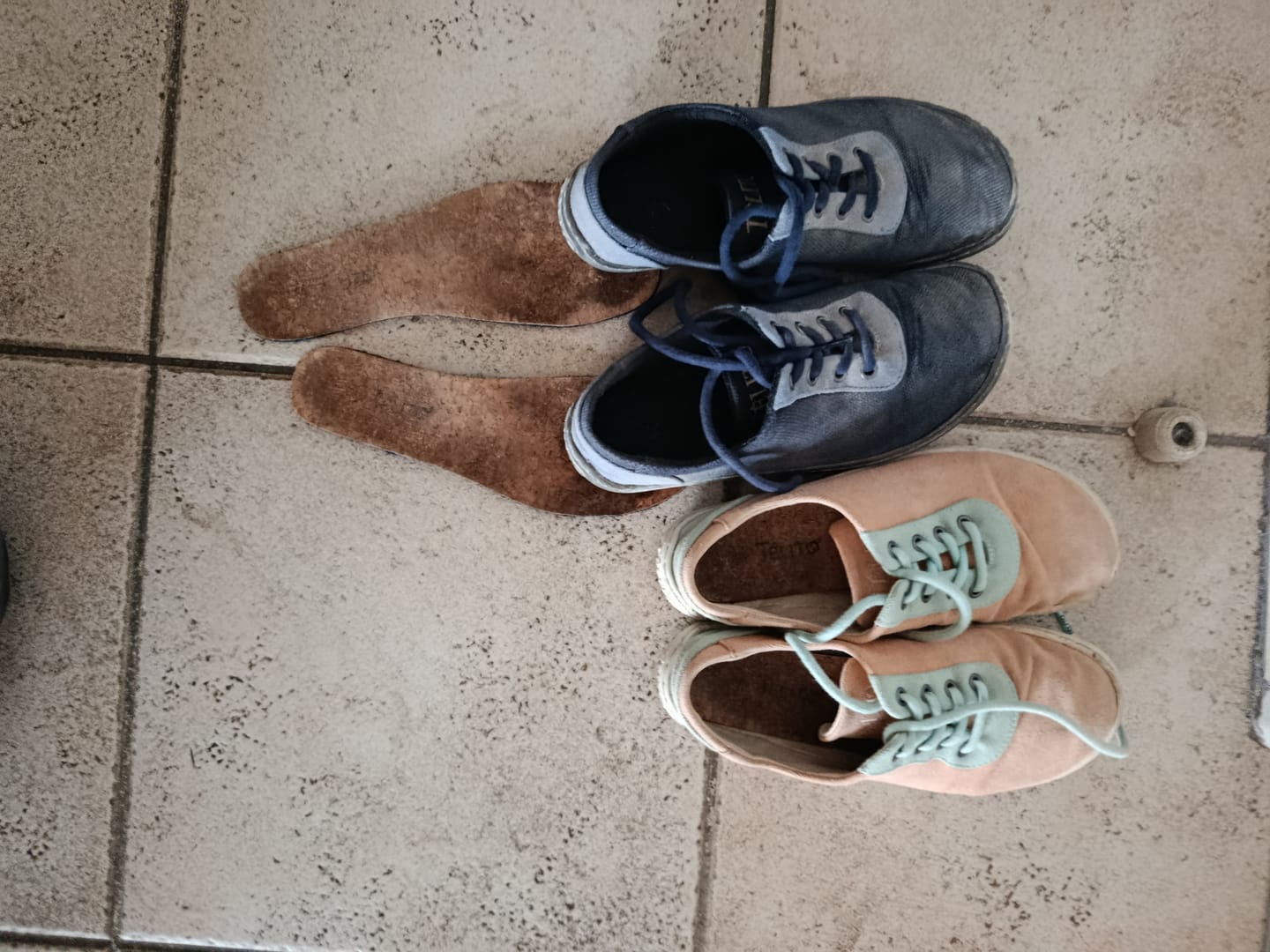 Customer photo review of Paire de semelles en liège