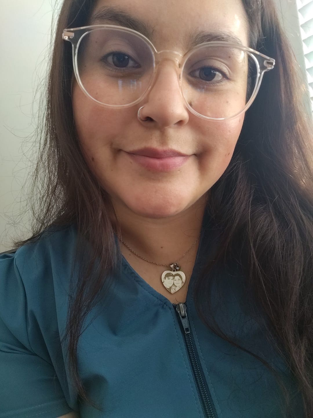 Customer photo review of Collar grabado con vuestra foto  | Familia 🫶💫
