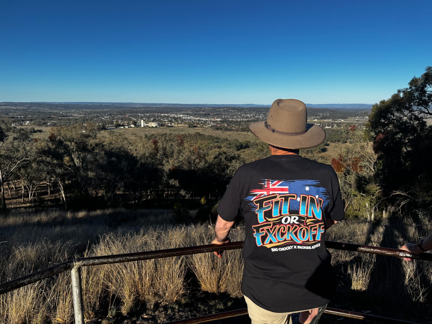 Customer photo review of Big Chocky | Fit In Tee