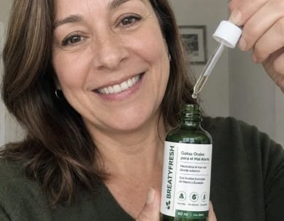 Customer photo review of Gotas Naturales para el Mal Aliento