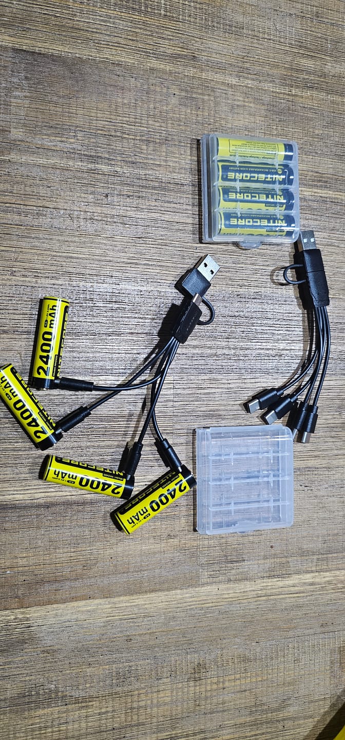Customer photo review of NH2400 4PC (AA - 2400mAh - 1.5V)
