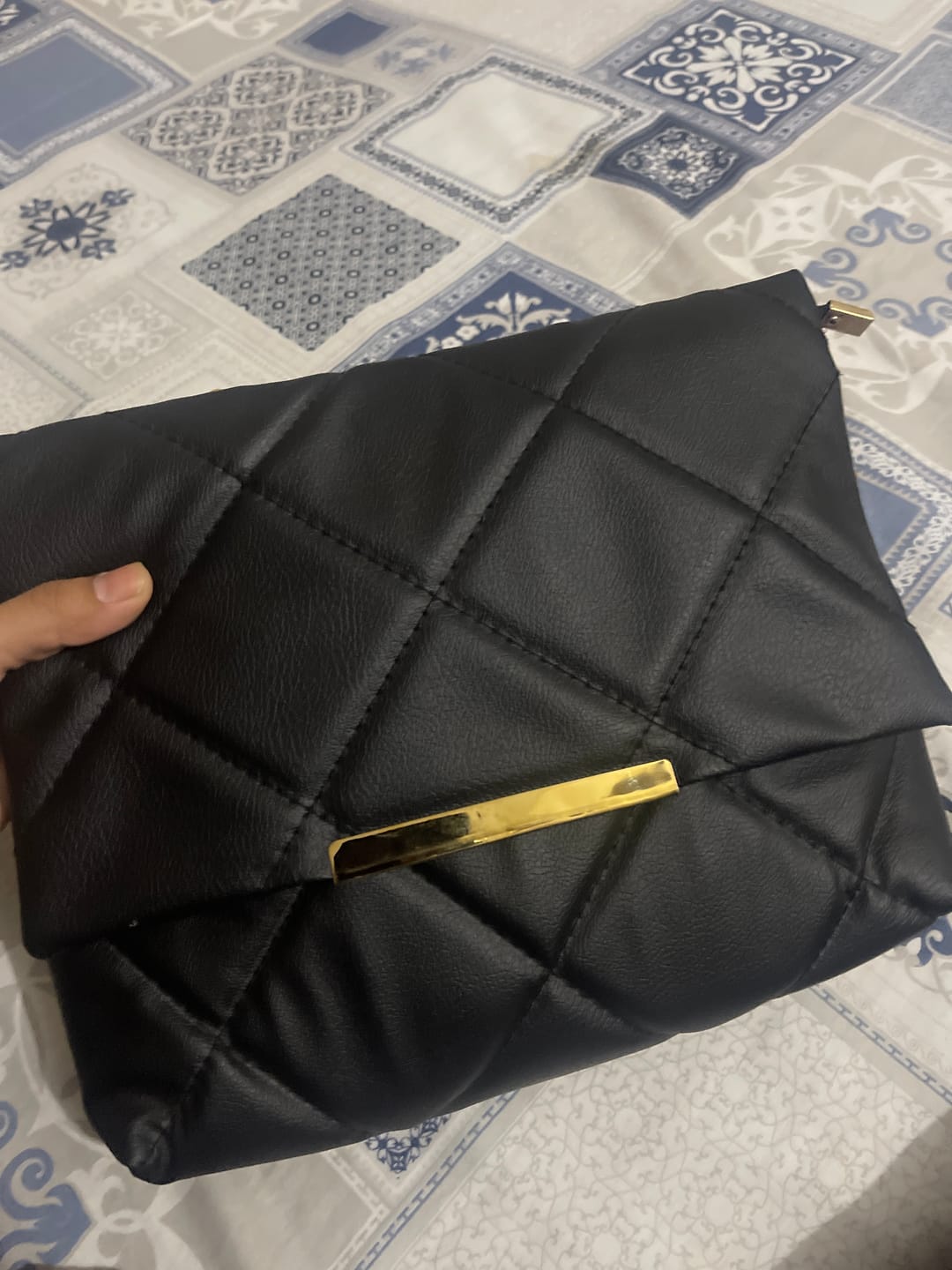 Customer photo review of Belle The Luna Fold Bag Black