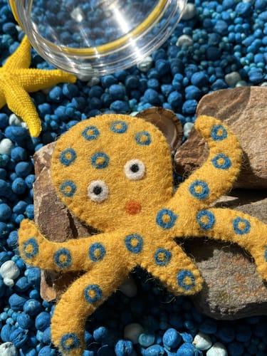 Customer photo review of Felt Finger Puppets — Individual Characters (Pick & Choose)