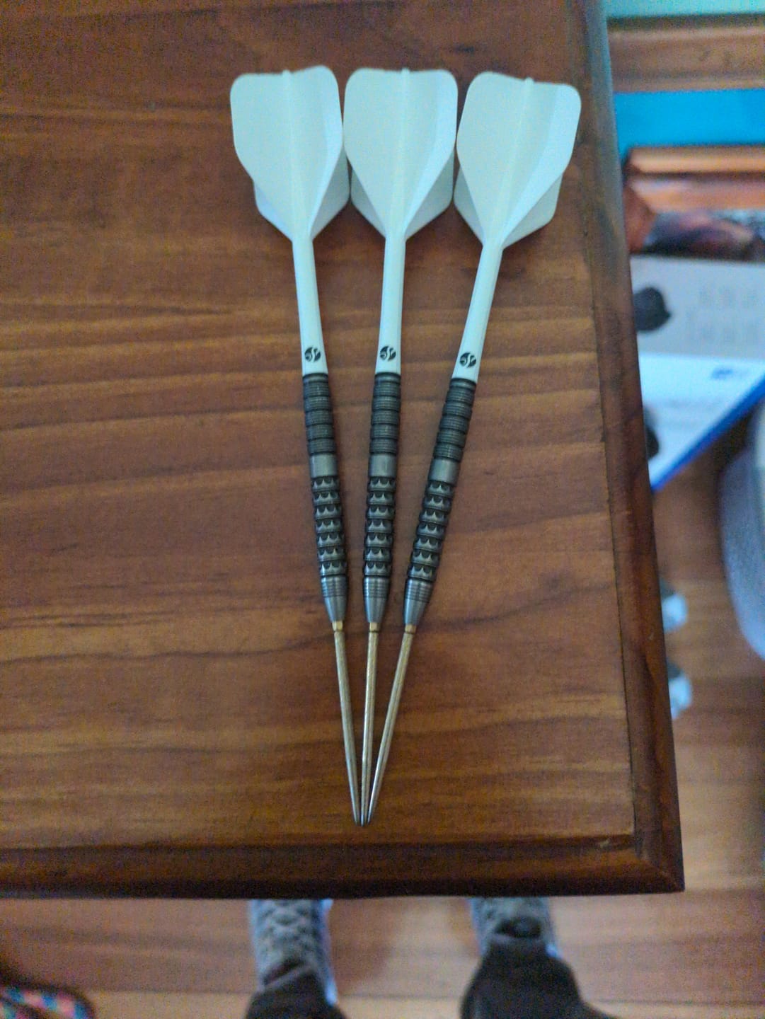 Customer photo review of Shot - Flight Deck - Standard Dart Flights - Integrated Flight & Shaft System