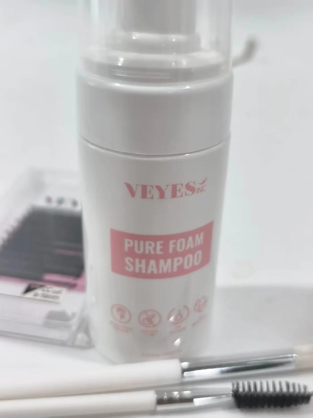 Customer photo review of Pure Foam Shampoo 100ML