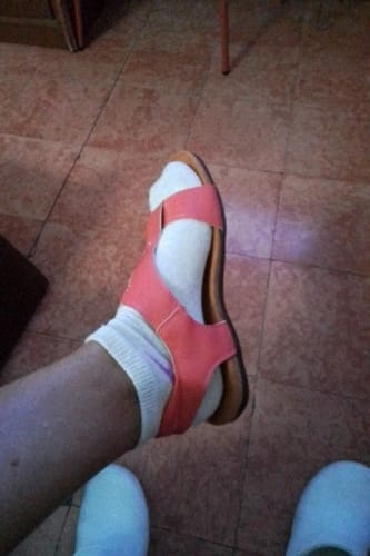 Customer photo review of Orthosun — Pain-relieving comfort sandals | Non-slip & feather-light