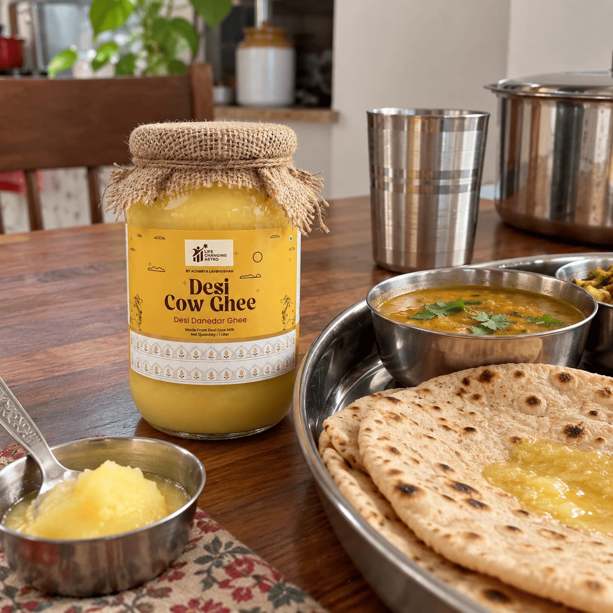Customer photo review of Desi Cow Ghee