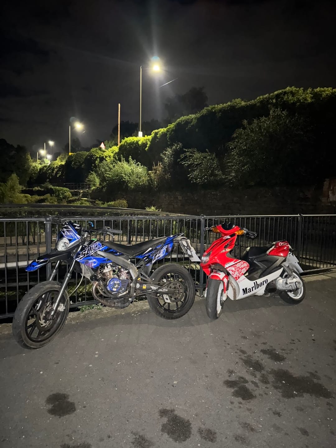 Customer photo review of NEW! SHOCK - GRAPHICS KIT