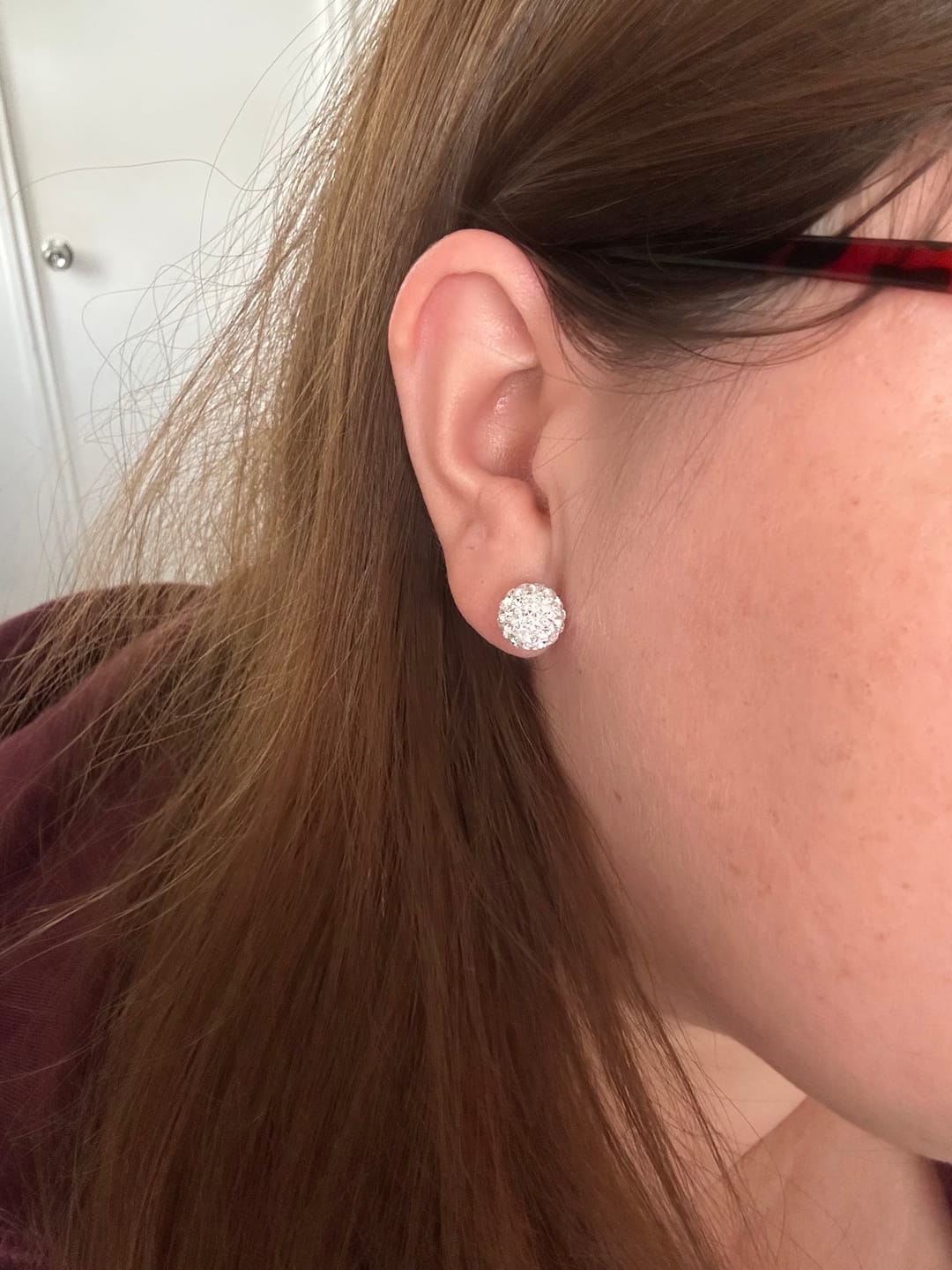 Reseña de Katterine C. sobre Aro Esfera Strass 10 mm