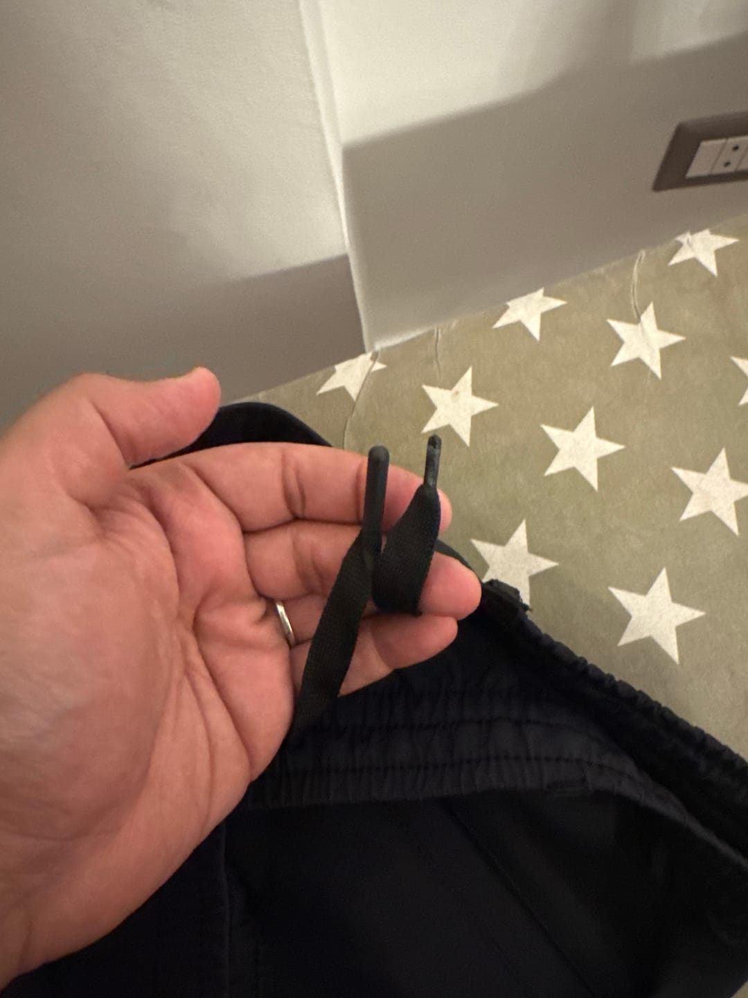 Customer photo review of Black All Day Stretch Pants