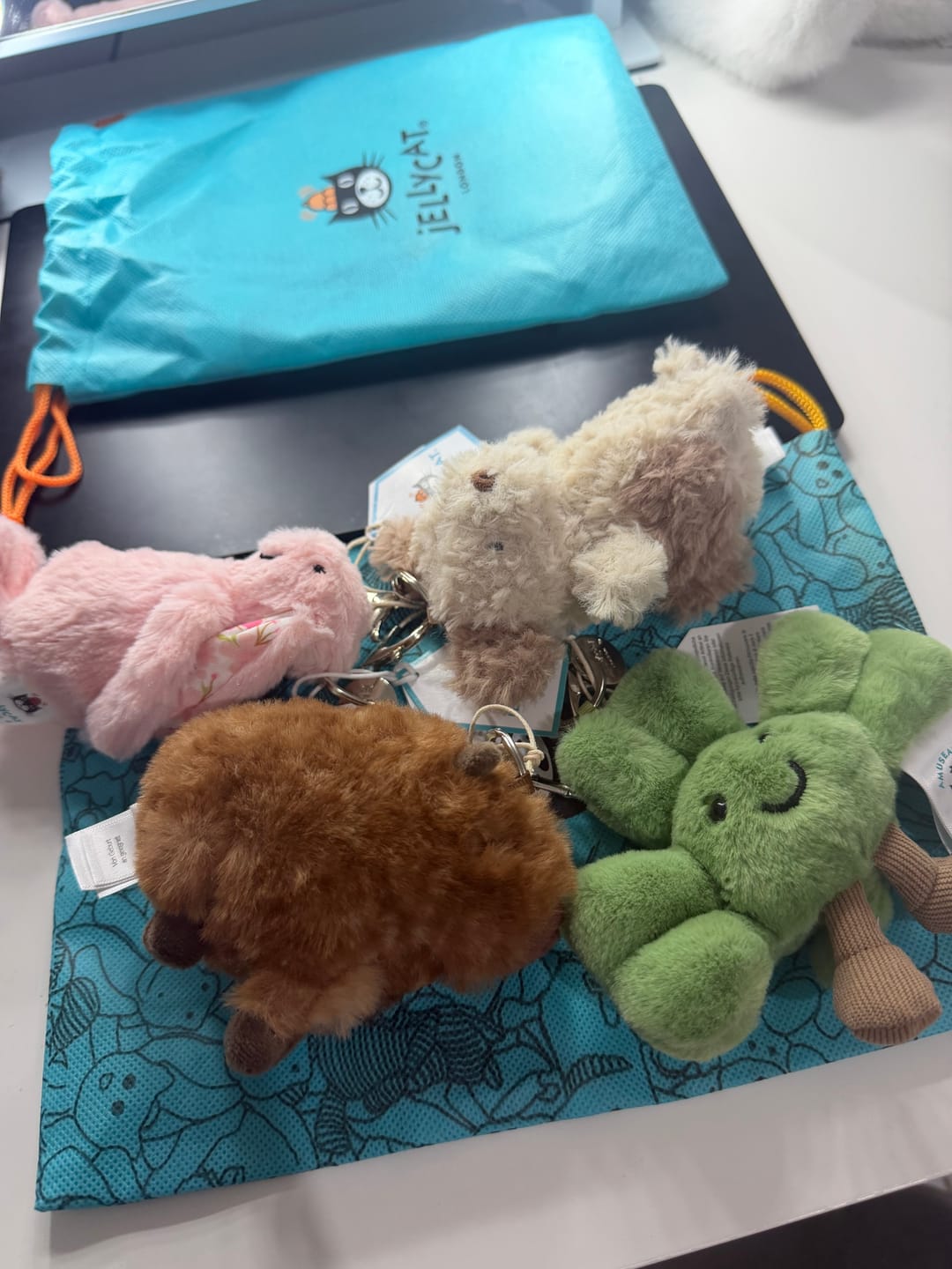 Customer photo review of Little Pup Bag Charm