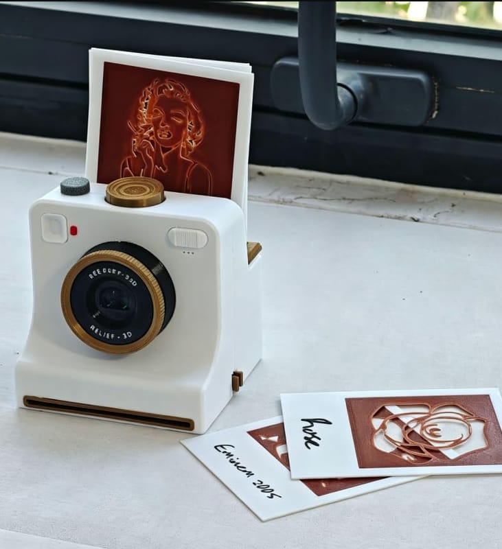 Customer photo review of LatteSnap Coffee Art Maker