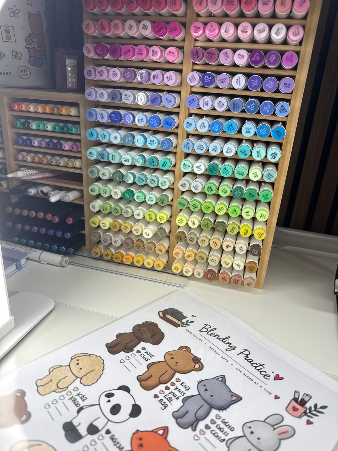 Customer photo review of Ohuhu Marker Ink GG10 / BG042 / CG2 Refill for Alcohol marker