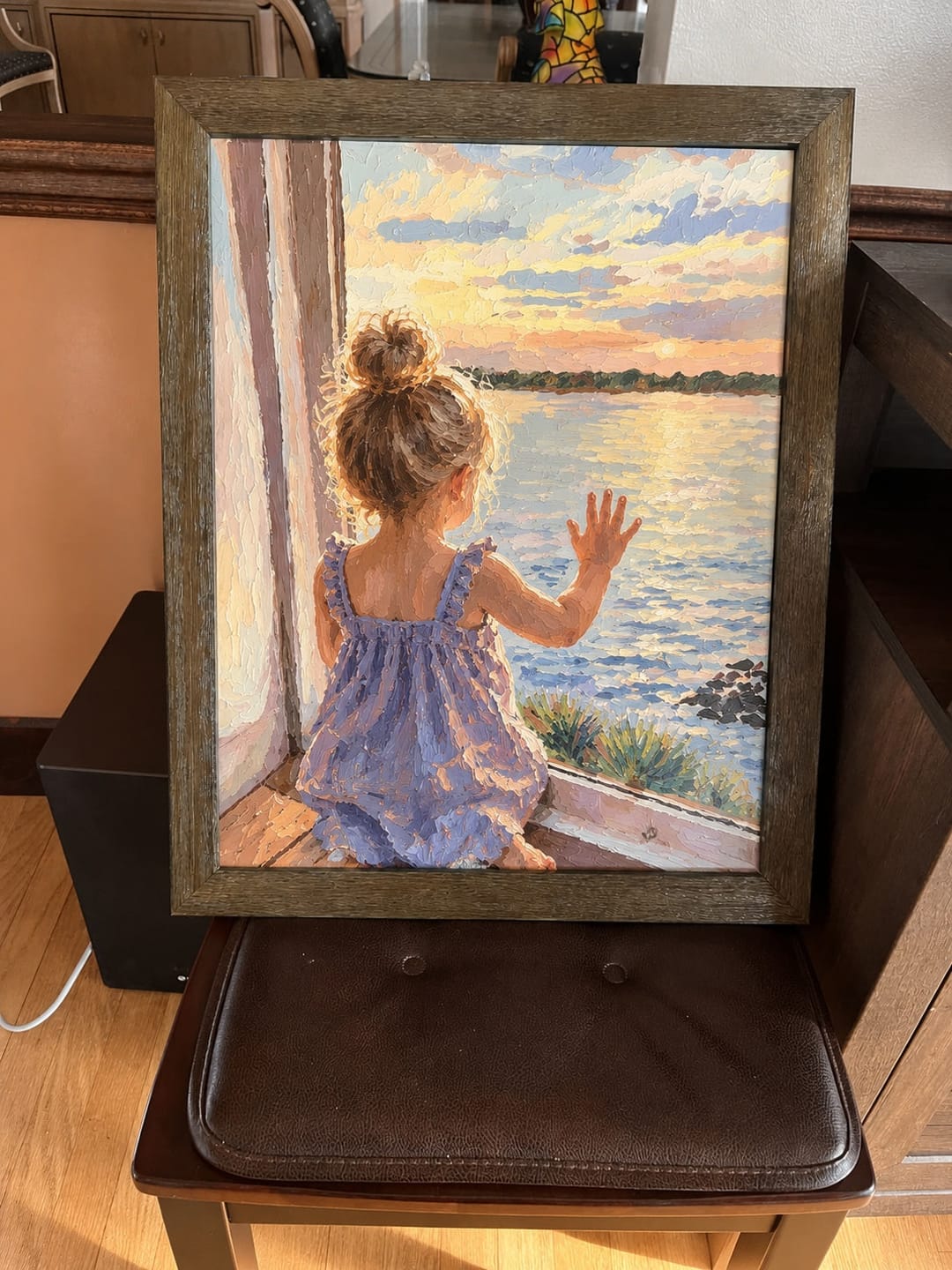 Customer photo review of Custom Paint by Numbers Kit - Turn Your Photo Into Hand-Painted Art