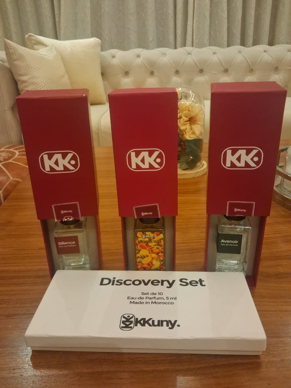 Customer photo review of Discovery Set (10 échantillons de 5 ml) : Collection "Unnamed Emotions"
