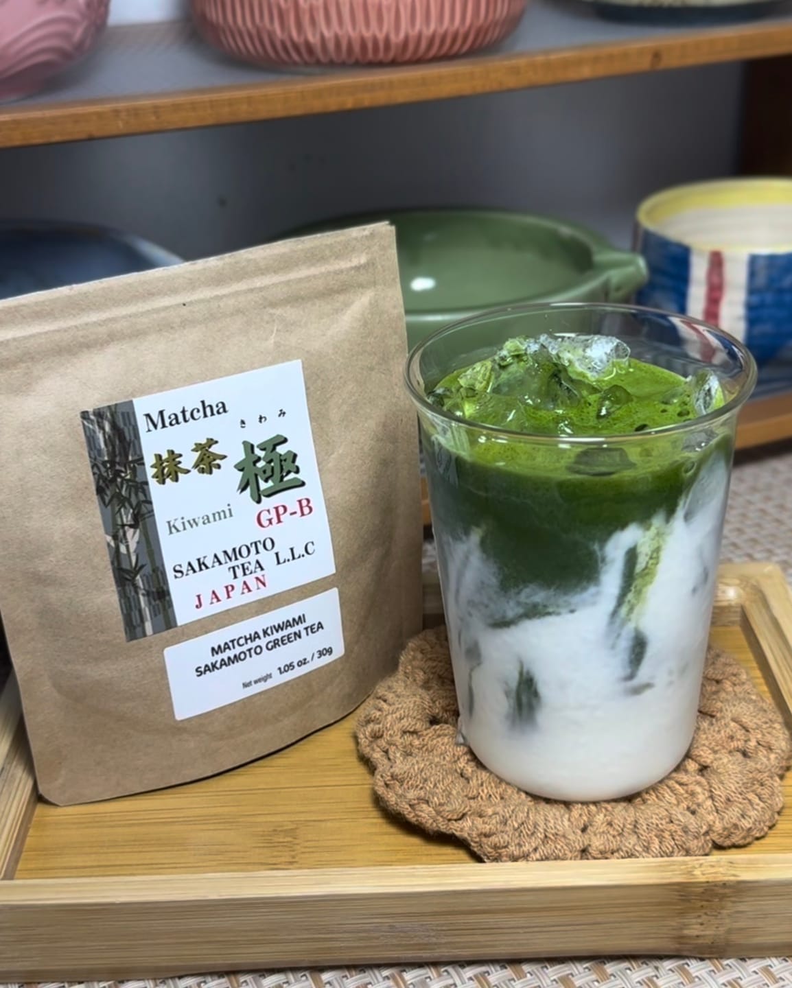 Customer photo review of Matcha Kiwami Sakamoto