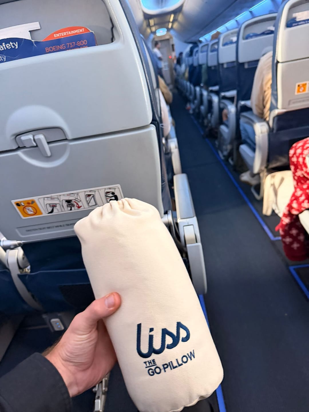 Customer photo review of The Go Pillow