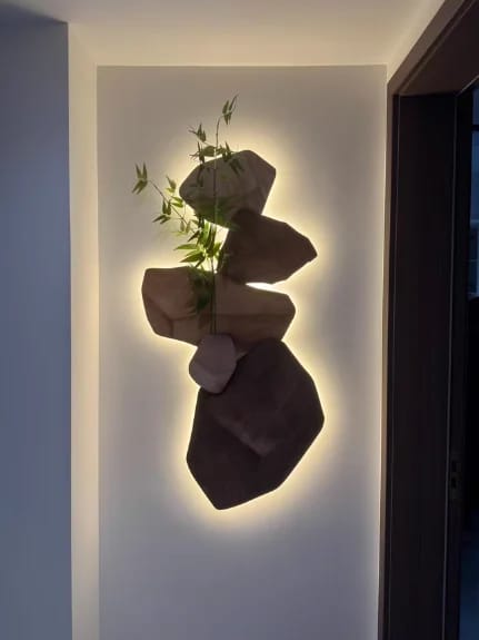 Customer photo review of Healing Porch Mural Lamp