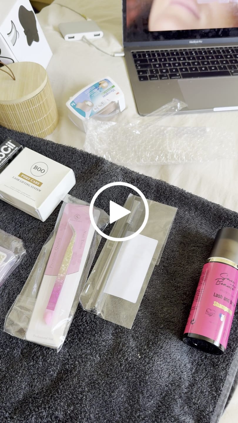 Customer video review of Pure Care Lash & Brow Lift Pack