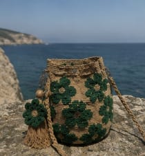 Customer photo review of Bolso de Ganchillo Hecho a Mano