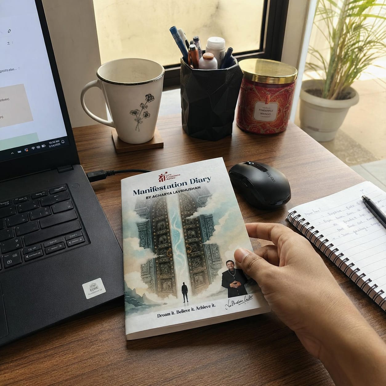 Customer photo review of Manifestation Diary