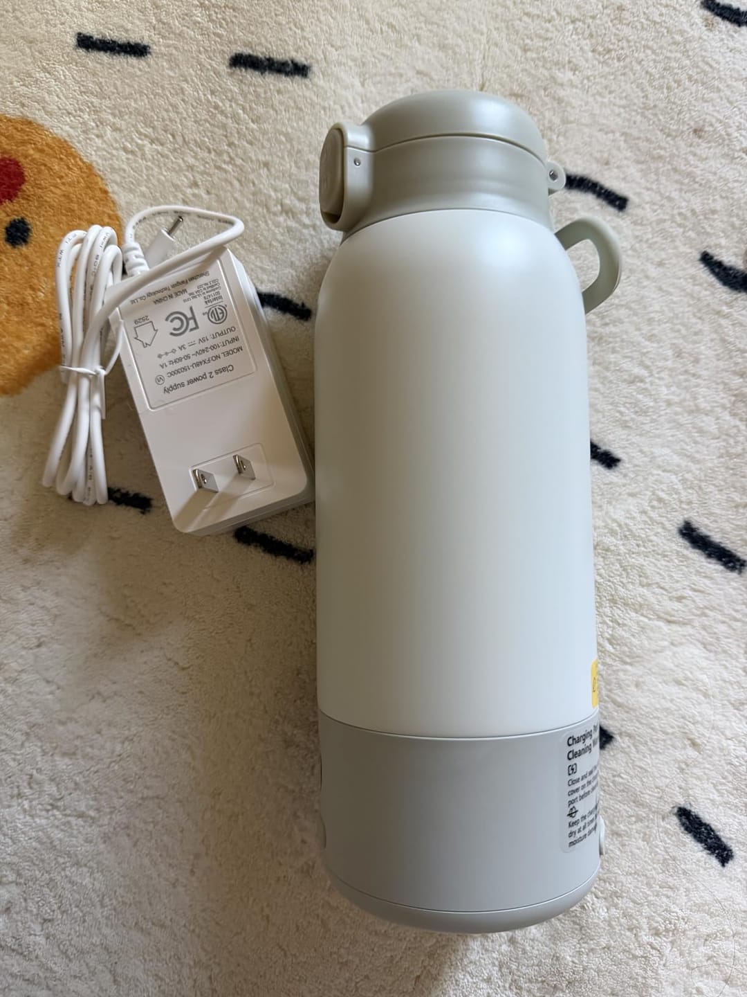 Customer photo review of Portable Bottle Warmer