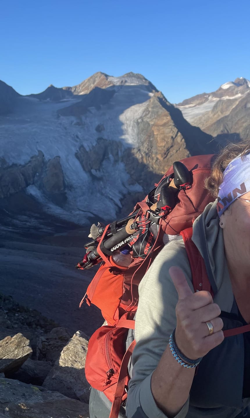 Customer photo review of Wanderstöcke Rugova Pro 3 faltbar & höhenverstellbar – Leicht & stabil