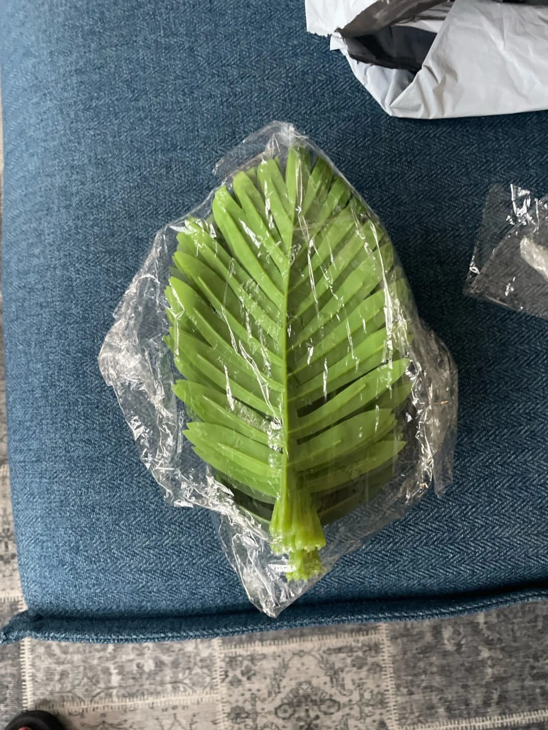 Customer photo review of Outdoor Artificial Green Plants