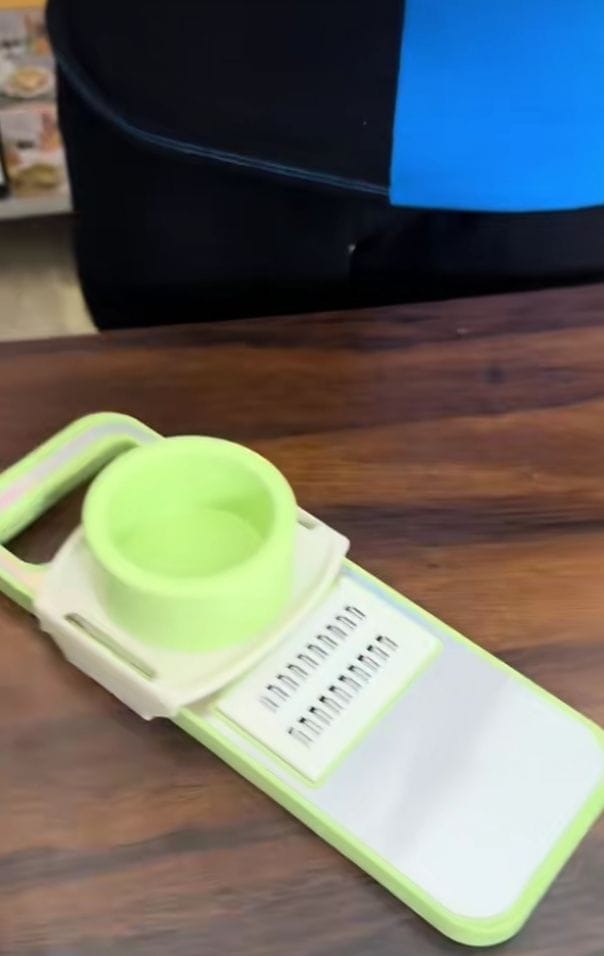 Customer photo review of 5 in 1 Vegetable Cutter and Slicer