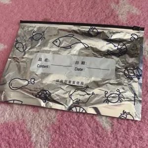 Customer photo review of Conservazione Fresca Sacchetti Sigillabili Alluminio