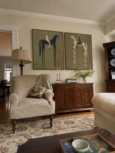 Customer photo review of Vintage Americana Art｜Desert Riders