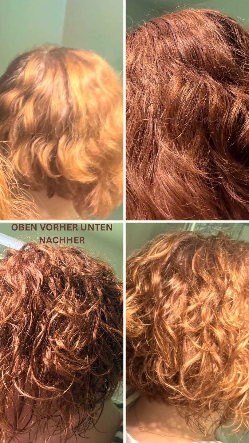 Customer photo review of Root & Shine Hair Elixir (Haaröl für gesunden Glanz)