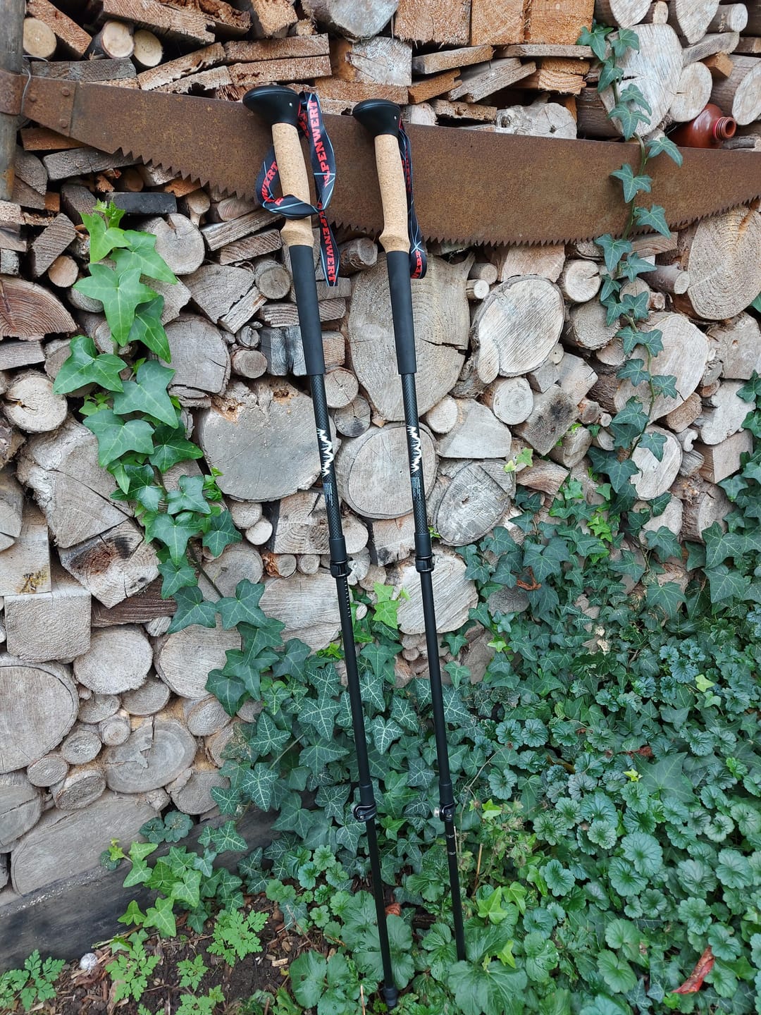 Customer photo review of Teleskop Wanderstöcke