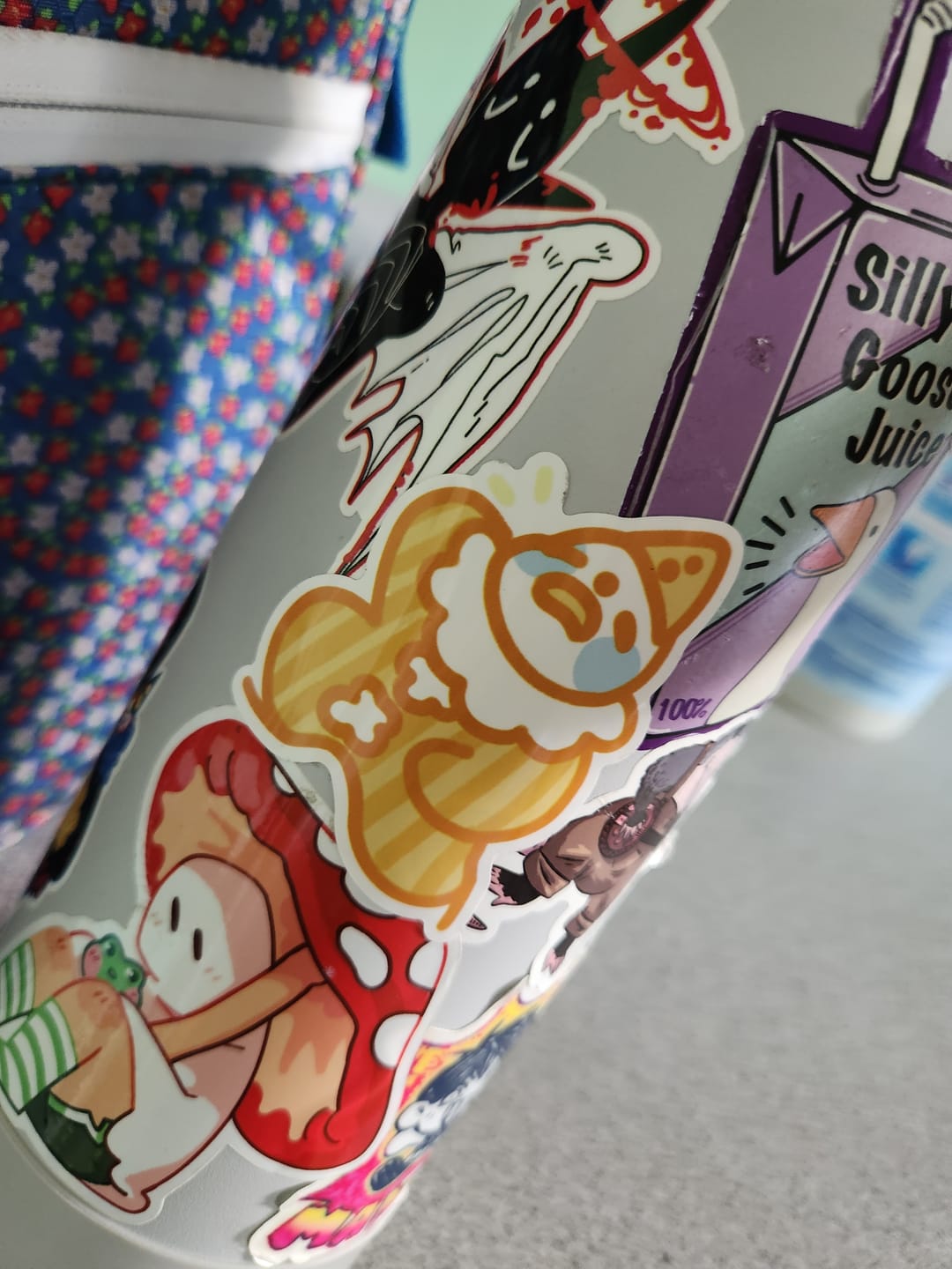 Customer photo review of Cute Lil Clown Stickers