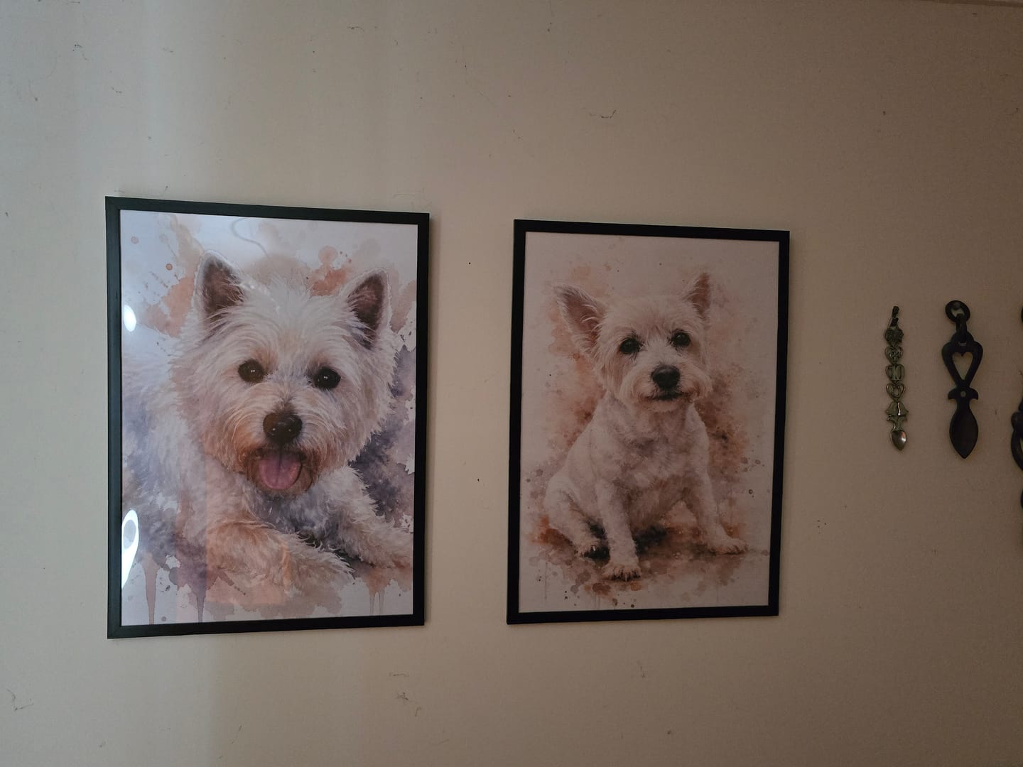 Customer photo review of Watercolour Realistic Portrait - Personalised Poster