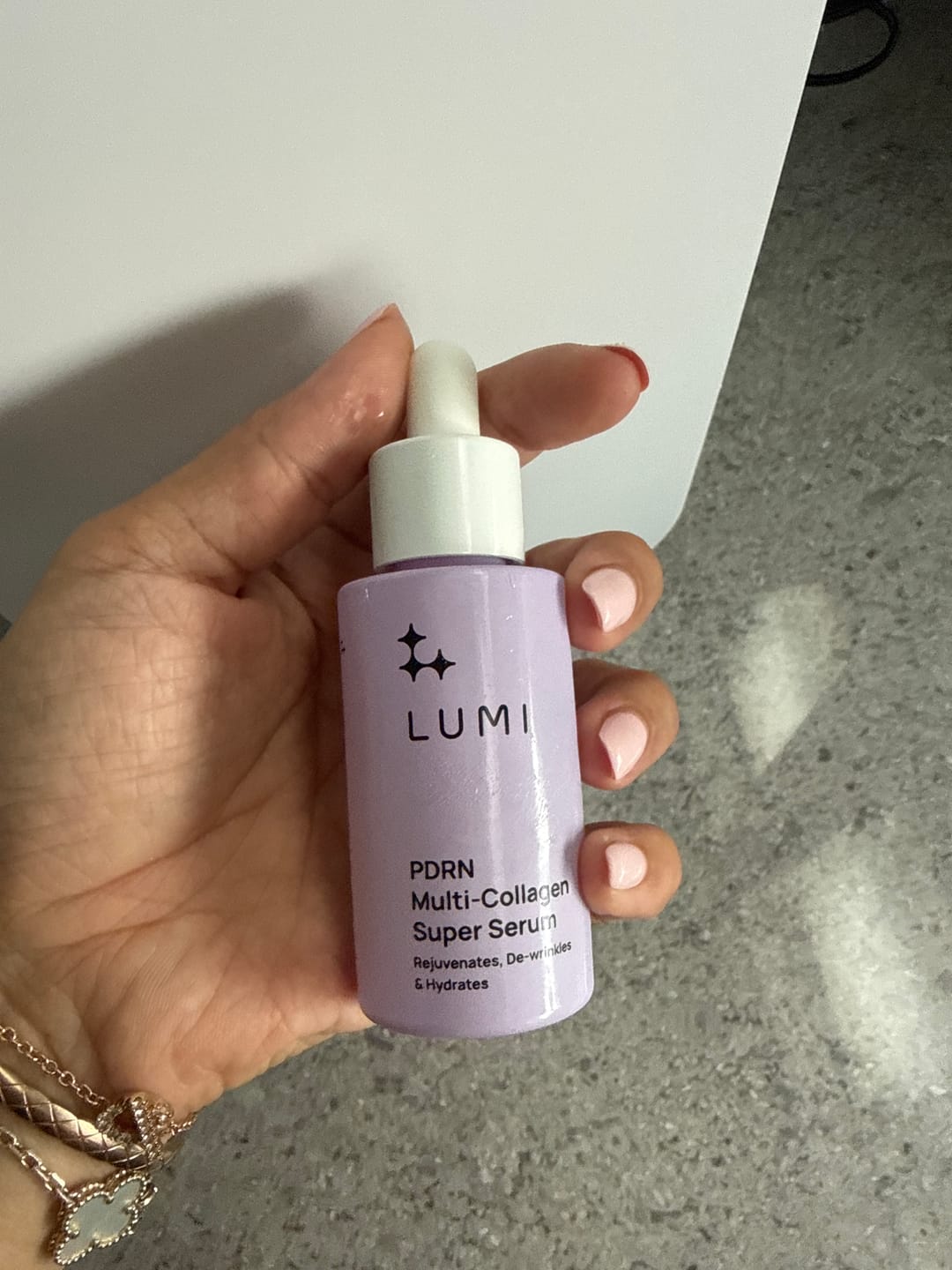 Customer photo review of PDRN Multi-Collagen Super Serum