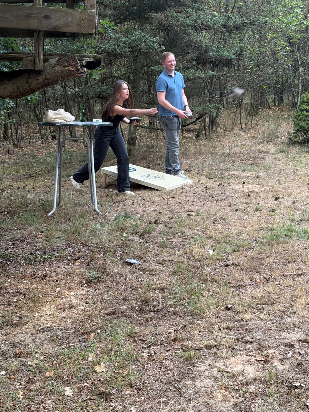 Customer photo review of Cornhole Double Board 120x60 cm