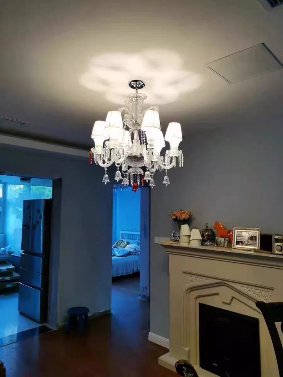 Customer photo review of Hotel Crystal Ceiling Lustre