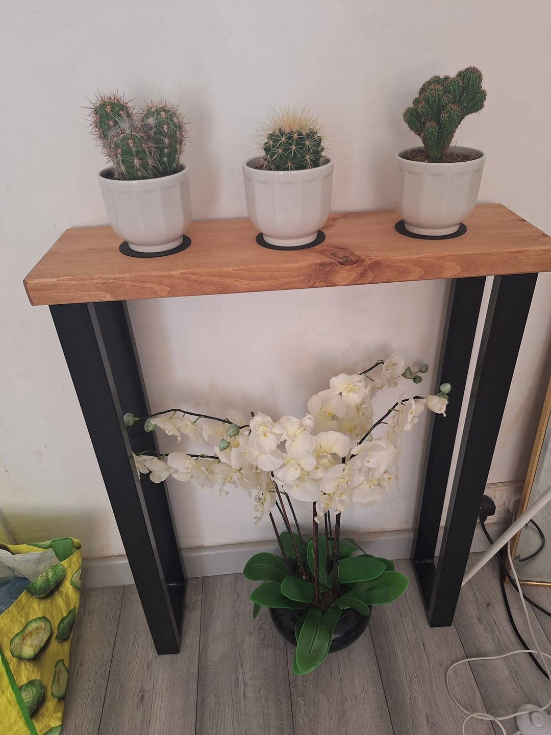 Customer photo review of Rustic Console Table  | 20cm Depth