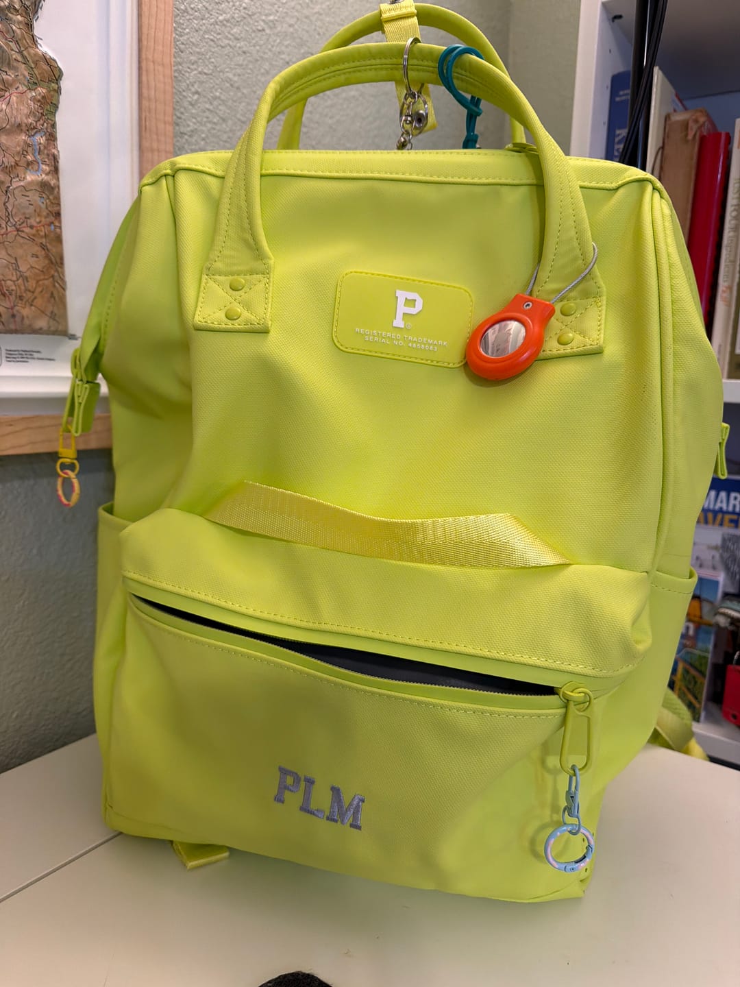 Customer photo review of Personalized Cascade Backpack - Standard