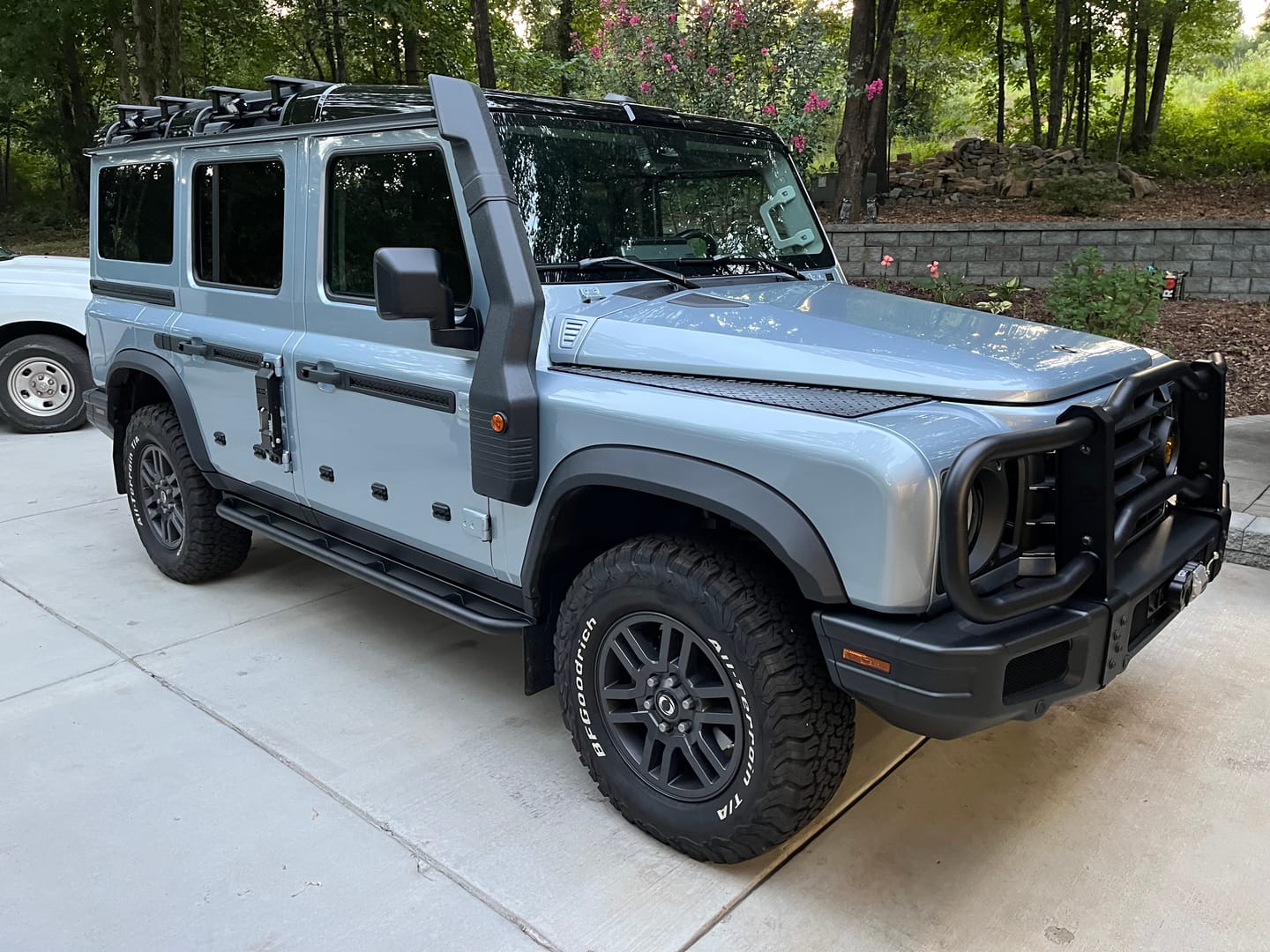 Customer photo review of Ineos Grenadier Rock Slider Kit (2023+ Ineos Grenadier Station Wagons)