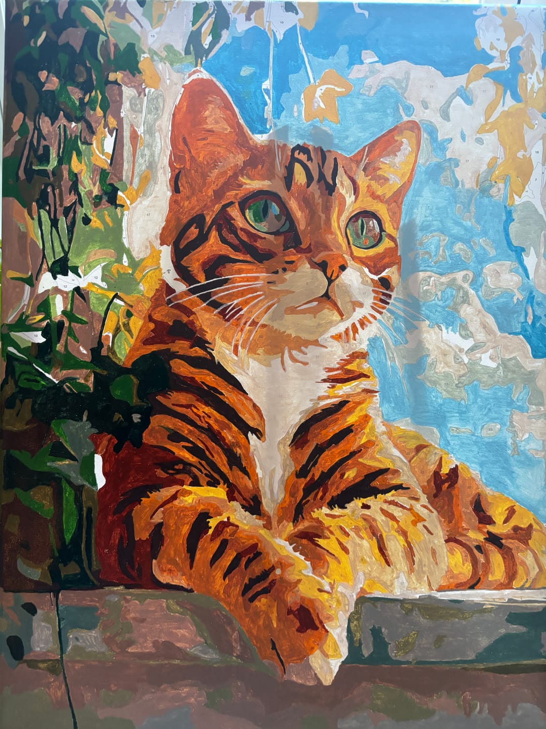 Customer photo review of Striped Feline