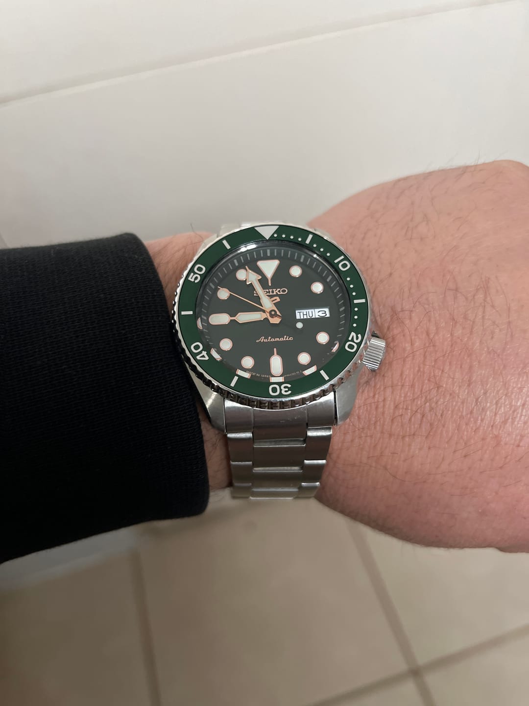 Customer photo review of Reloj Seiko 5 Automático SBSA013 42,5mm Made in Japan JDM