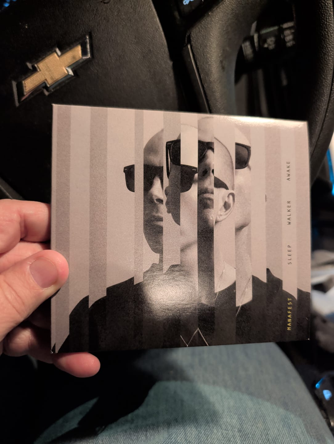 Customer photo review of Sleep Walker Awake Autographed CD